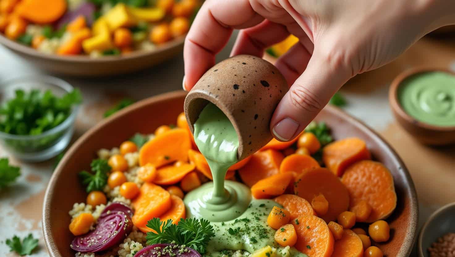 30-Minute Sweet Potato & Plantain Power Bowl